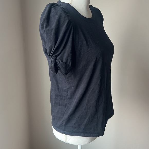 Design Lab Lord & Taylor Top with Ruffled Short Sleeves - Picture 6 of 10